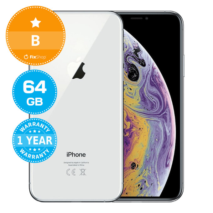 Apple iPhone XS Silver 64GB B Obnovljeno