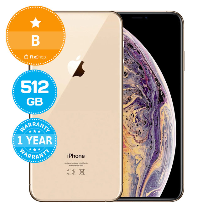 Apple iPhone XS Max Gold 512GB B Obnovljeno