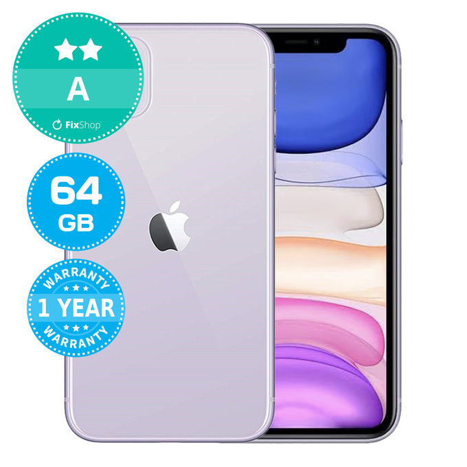 Apple iPhone 11 Purple 64GB A Obnovljeno