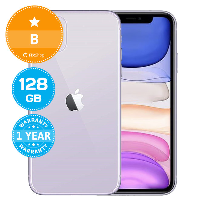 Apple iPhone 11 Purple 128GB B Obnovljeno