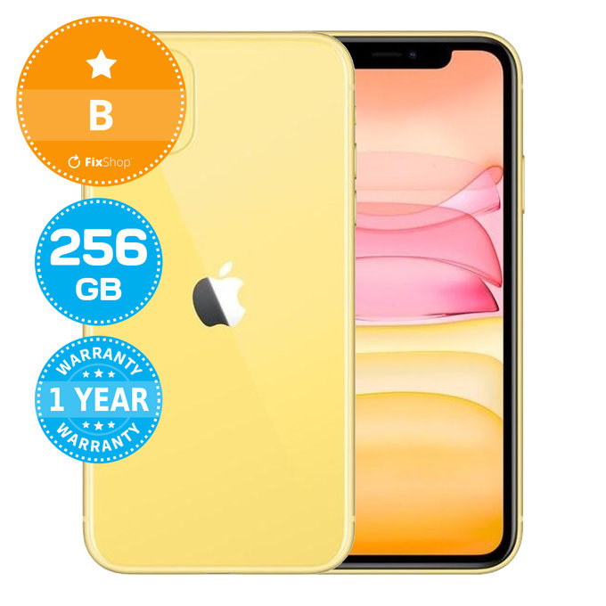 Apple iPhone 11 Yellow 256GB B Obnovljeno