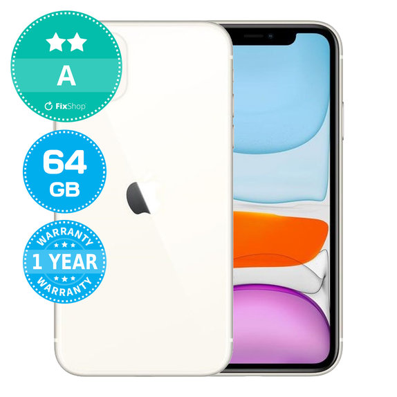 Apple iPhone 11 White 64GB A Obnovljeno