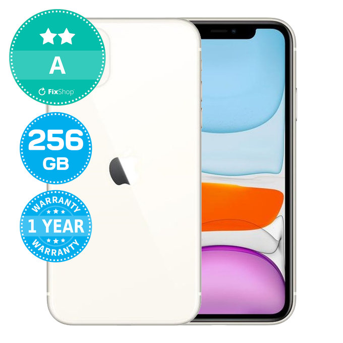 Apple iPhone 11 White 256GB A Obnovljeno