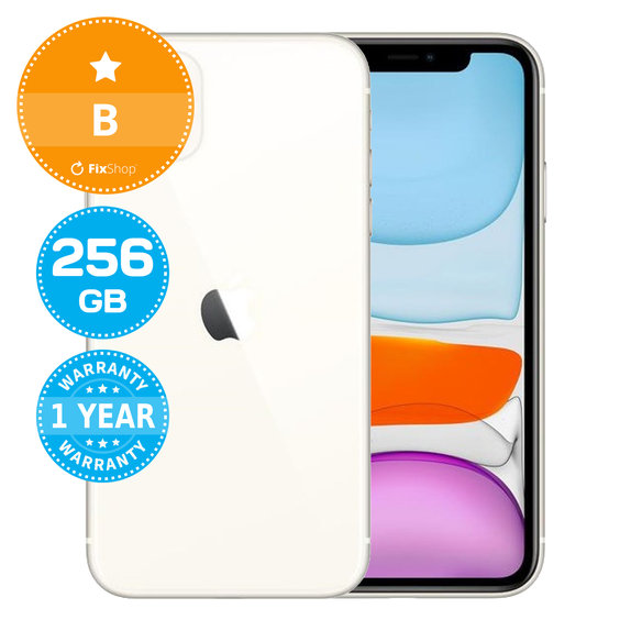 Apple iPhone 11 White 256GB B Obnovljeno