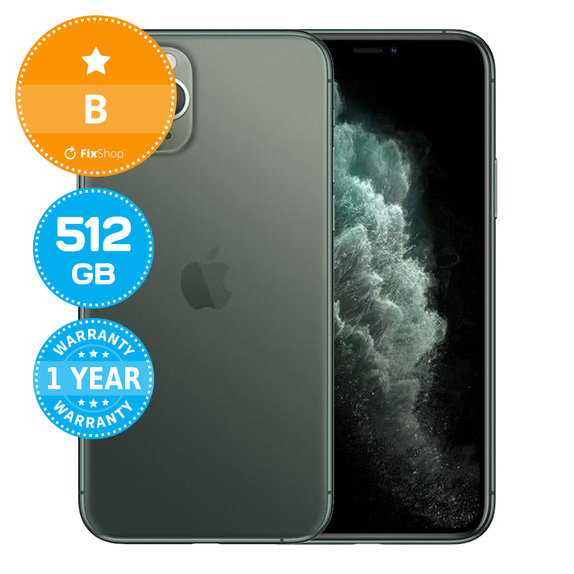 Apple iPhone 11 Pro Midnight Green 512GB B Obnovljeno