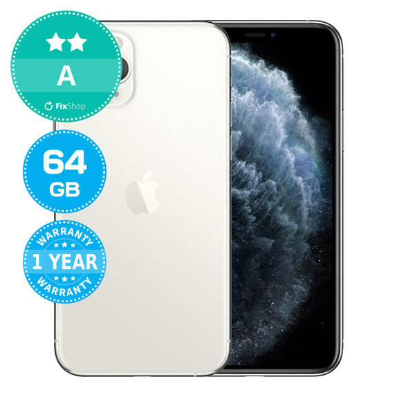 Apple iPhone 11 Pro Silver 64GB A Obnovljeno