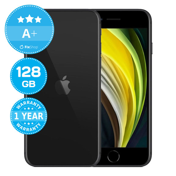 Apple iPhone SE (2nd Gen 2020) Black 128GB A+ Obnovljeno