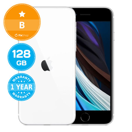 Apple iPhone SE (2nd Gen 2020) White 128GB B Obnovljeno