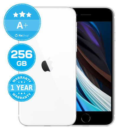 Apple iPhone SE (2nd Gen 2020) White 256GB A+ Obnovljeno