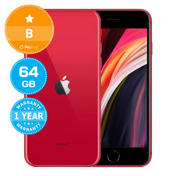 Apple iPhone SE (2nd Gen 2020) (PRODUCT)RED 64GB B Obnovljeno