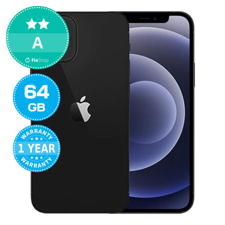 Apple iPhone 12 Mini Black 64GB A Obnovljeno