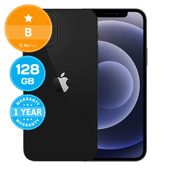 Apple iPhone 12 Mini Black 128GB B Obnovljeno