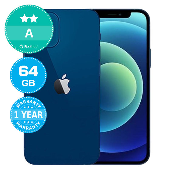 Apple iPhone 12 Mini Blue 64GB A Obnovljeno