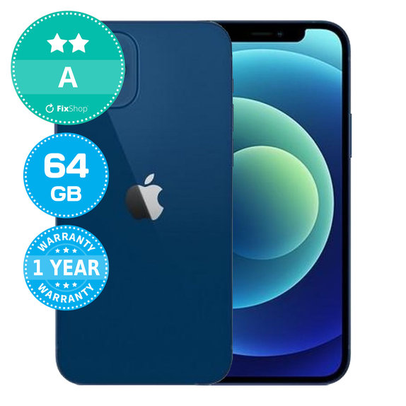 Apple iPhone 12 Blue 64GB A Obnovljeno