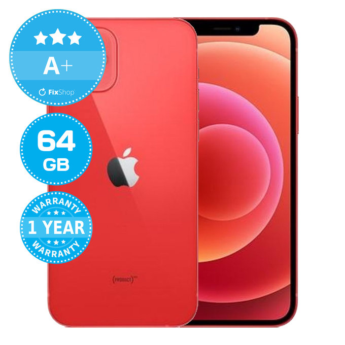 Apple iPhone 12 (PRODUCT)RED 64GB A+ Obnovljeno