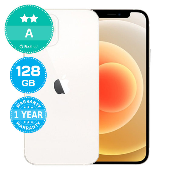 Apple iPhone 12 White 128GB A Obnovljeno