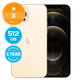 Apple iPhone 12 Pro Gold 512GB B Obnovljeno