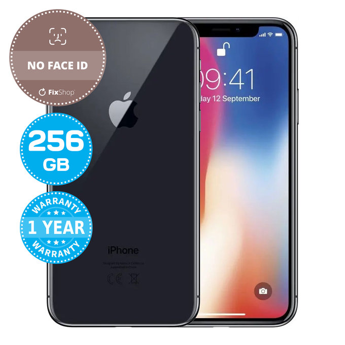 Apple iPhone X Space Gray 256GB (No Face ID) Obnovljeno