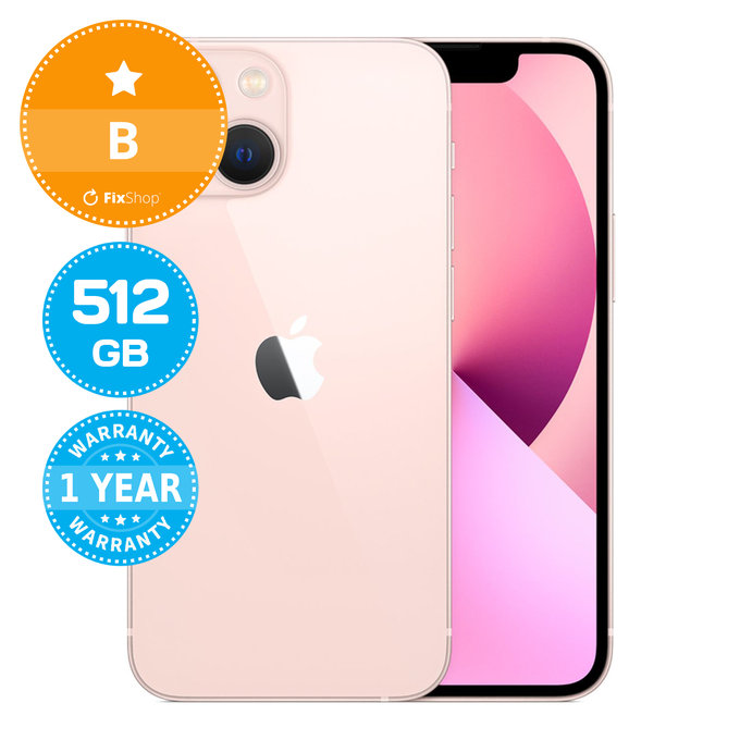 Apple iPhone 13 Mini Pink 512GB B Obnovljeno