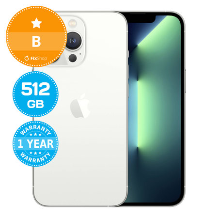 Apple iPhone 13 Pro Silver 512GB B Obnovljeno