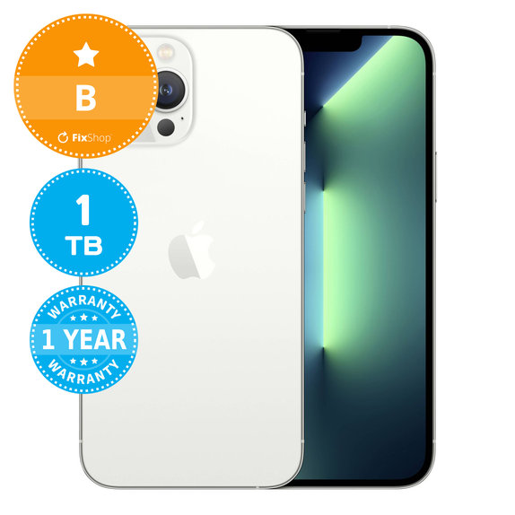 Apple iPhone 13 Pro Max Silver 1TB B Obnovljeno