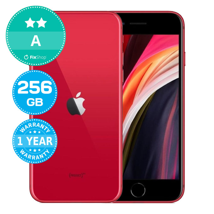 Apple iPhone SE (3rd Gen 2022) (PRODUCT)RED 256GB A Obnovljeno