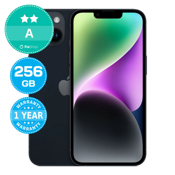 Apple iPhone 14 Midnight 256GB A Obnovljeno
