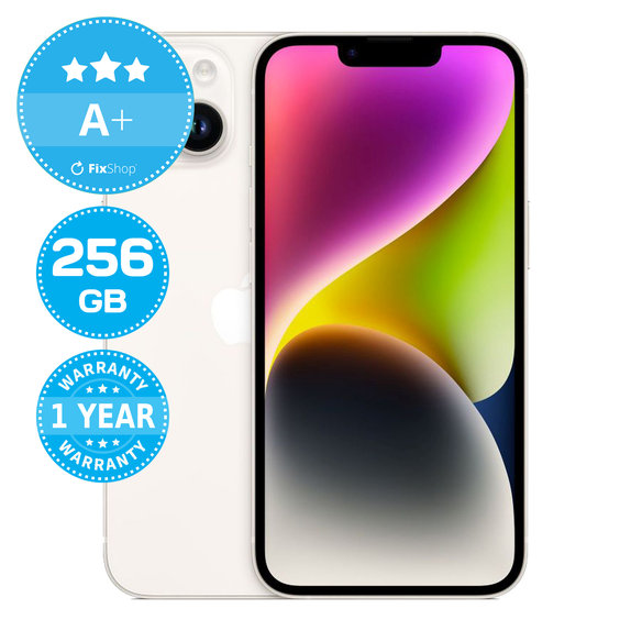 Apple iPhone 14 Starlight 256GB A+ Obnovljeno