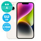 Apple iPhone 14 Starlight 512GB A Obnovljeno