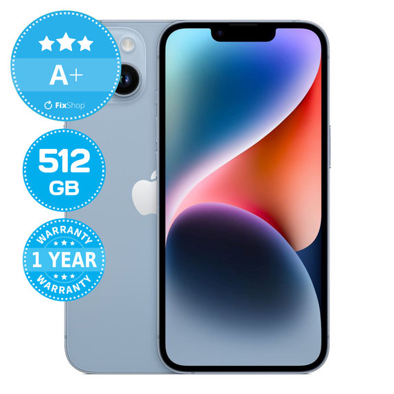 Apple iPhone 14 Blue 512GB A+ Obnovljeno