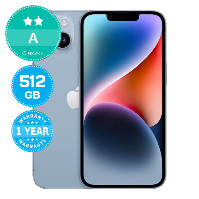 Apple iPhone 14 Blue 512GB A Obnovljeno