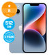 Apple iPhone 14 Blue 512GB B Obnovljeno