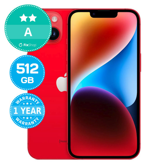 Apple iPhone 14 (PRODUCT)RED 512GB A Obnovljeno