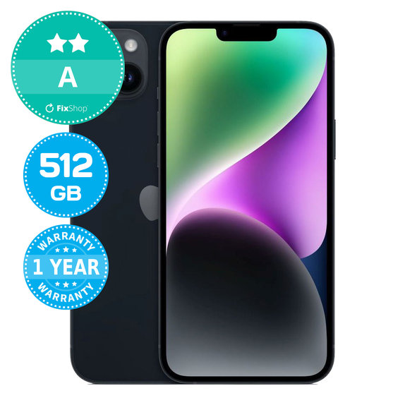 Apple iPhone 14 Plus Midnight 512GB A Obnovljeno