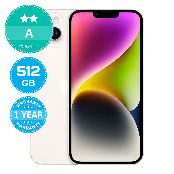Apple iPhone 14 Plus Starlight 512GB A Obnovljeno