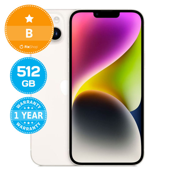 Apple iPhone 14 Plus Starlight 512GB B Obnovljeno
