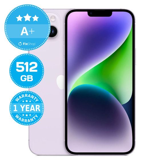 Apple iPhone 14 Plus Purple 512GB A+ Obnovljeno