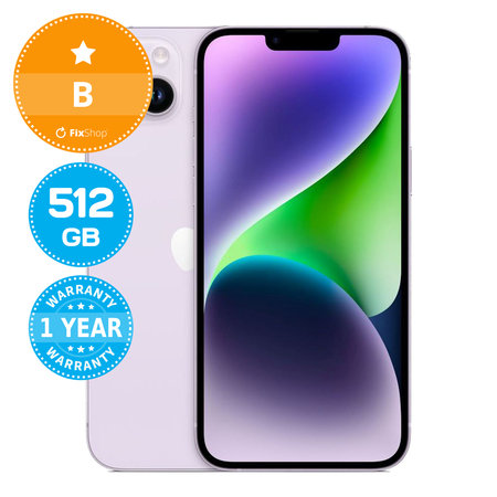 Apple iPhone 14 Plus Purple 512GB B Obnovljeno