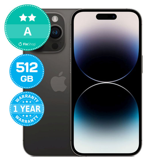 Apple iPhone 14 Pro Space Black 512GB A Obnovljeno