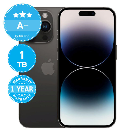 Apple iPhone 14 Pro Space Black 1TB A+ Obnovljeno