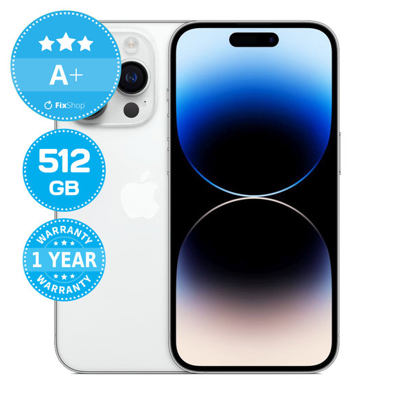 Apple iPhone 14 Pro Silver 512GB A+ Obnovljeno