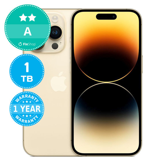 Apple iPhone 14 Pro Gold 1TB A Obnovljeno