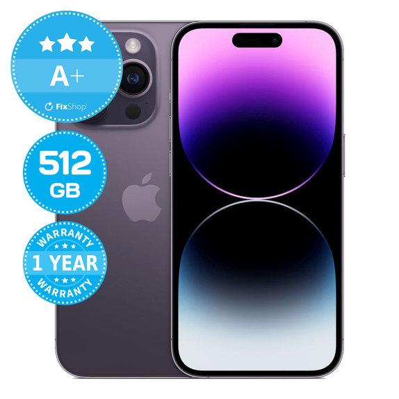 Apple iPhone 14 Pro Deep Purple 512GB A+ Obnovljeno