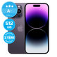 Apple iPhone 14 Pro Deep Purple 512GB A+ Obnovljeno