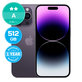 Apple iPhone 14 Pro Deep Purple 512GB A Obnovljeno