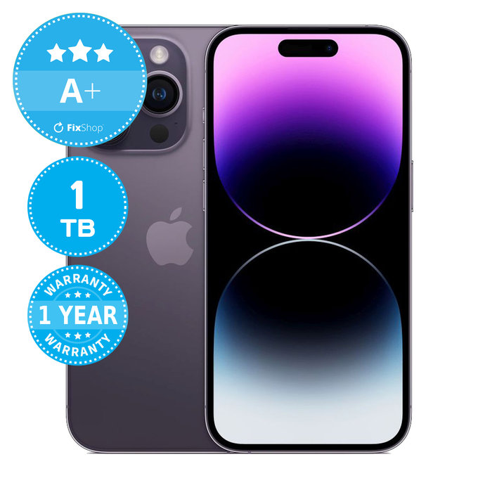 Apple iPhone 14 Pro Deep Purple 1TB A+ Obnovljeno