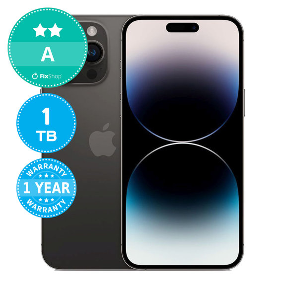Apple iPhone 14 Pro Max Space Black 1TB A Obnovljeno
