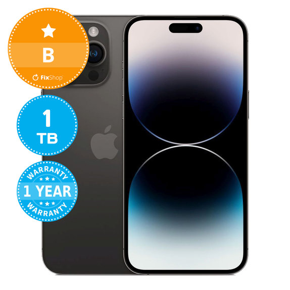 Apple iPhone 14 Pro Max Space Black 1TB B Obnovljeno