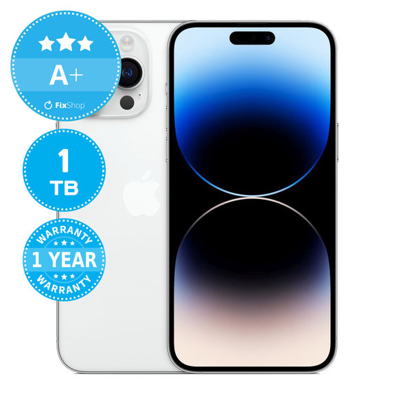 Apple iPhone 14 Pro Max Silver 1TB A+ Obnovljeno