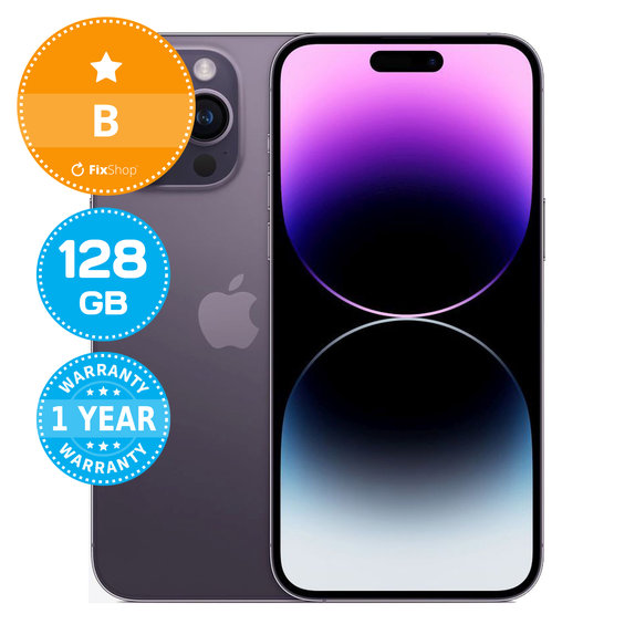 Apple iPhone 14 Pro Max Deep Purple 128GB B Obnovljeno